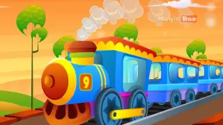 Engine Engine Number 9 - Animated Nursery Rhymes and Songs For Kids