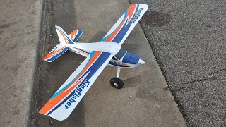 Maiden flight on  FMS Kingfisher 1400mm on 4S 2200mah. Thanks for watching.