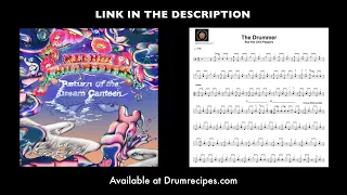 The Drummer - Red Hot Chilli Peppers - Drum Sheet Music