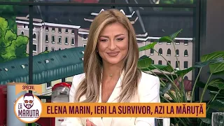 Elena Marin, ieri la Survivor, azi la Măruță