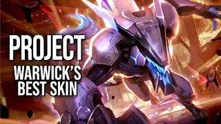 PROJECT: Warwick brings a monster to a human fight || skin quick review #shorts