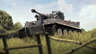 "Лучшие места для засады" - War Thunder. Обучение, часть 12. Танки