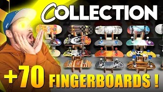 MY FINGERBOARD COLLECTION ! More than 70 rare and expensive fingerskate !