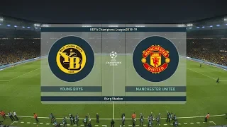 PES 2019 | YOUNG BOYS vs MANCHESTER UNITED | UEFA Champions League | Gameplay PC