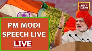 PM Modi LIVE Speech | PM Modi Speech From Red Fort LIVE | Independence Day 2022 | LIVE News