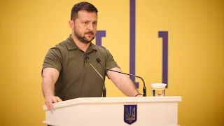 Володимир Зеленський дав брифінг для ЗМІ за підсумками третього саміту Кримської платформи 23.08.23