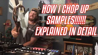 How I Chop Samples In Maschine | Boom Bap Beat Making Process
