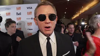 Daniel Craig at the  KNIVES OUT  world premiere.