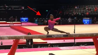 Simone Biles (USA) - Balance Beam - World Championships 2015 Podium Training