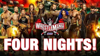 WWE WrestleMania 37 extended to FOUR consecutive nights!