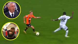 The Day Mykhailo Mudryk Gave Antonio Rüdiger and Carlo Ancelotti's Real Madrid an HEADACHE!