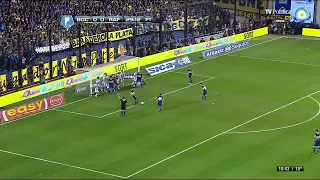 Gol de Riquelme de tiro libre indirecto adentro del area