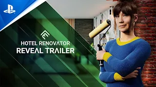 Hotel Renovator - Reveal Trailer | PS5 Games