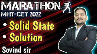 MHT-CET MARATHON - PHYSICAL CHEMISTRY | CHAPTER - 1 & 2  | SOVIND SIR | ALL ABOUT CHEMISTRY |