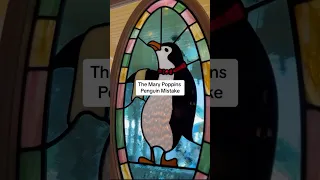 The Mary Poppins Penguin Mistake #marypoppins #disney #disneyshorts #disneymovies