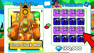 Trading My #1 TITAN CLOCKMAN for This INSANE OFFER!! Toilet Tower Defense