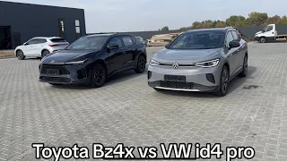 Toyota Bz4x чи Volkswagen id4 ? Який електромобіль обрати? Огляд відмінностей