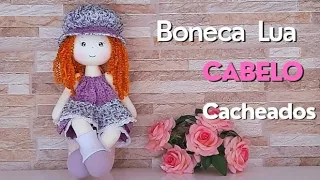 Como faço o cabelo cacheado da boneca de pano,