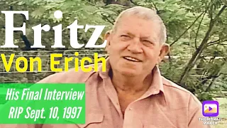 Fritz Von Erich (Jack Adkisson) last interview prior to his death (July of 1997) by Rusty Baker