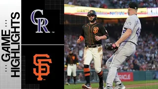 Rockies vs. Giants Game Highlights (9/9/23) | MLB Highlights