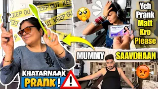 ALERT 🚨 ALERT 😯 *MUMMY* Par Hone Wala He Ek Tagdha wala *PRANK* ☠️