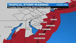 Philadelphia Weather: Llarisa Abreu Tracks Hurricane Elsa And Its Effects On The Philadelphia Area o