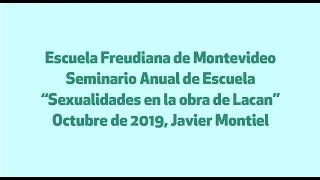 Presentación de Javier Montiel en el SAE