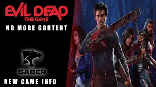 Evil Dead The Game - No More Content But New Game By Saber