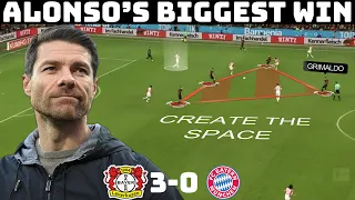 Alonso's Tactical Masterclass vs Tuchel | Tactical Analysis : Leverkusen 3-0 Bayern Munich |