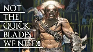 Shadow of War: Middle Earth™ Unique Orc Encounter & Quotes #206 NOT THE QUICK-BLADES WE NEED!!