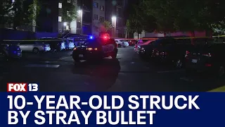 10-year-old critically injured by stray bullet | FOX 13 Seattle