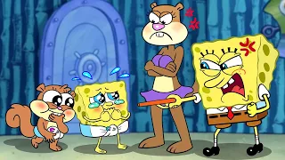 Abandoned Baby SpongeBob! Dad and Mom don't Love me! | Spongebob Squarepants Animation