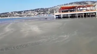 Shëngjinit “i ikën” deti, superzbatica ditën e ekuinoksit pranveror nxjerr në rërë lokalet mbi ujë