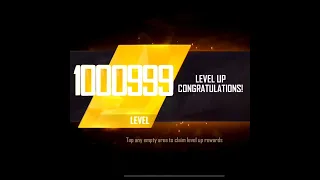 FreeFire Highest Level Up 1000999 Op Rare Reward || New Paicy Sport Car Skin