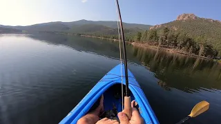 Colorado Wellington Lake Fly Fishing 2021. HUGE BOW!