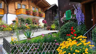 Buchs, Switzerland 4K - How Beautiful The Swiss People Live, Real Life in Switzerland, Travel Vlog