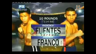 Pinoy Pride / Fuentes Vs Franco