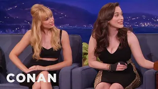 Kat Dennings & Beth Behrs' Crazy Drunk Personalities | CONAN on TBS