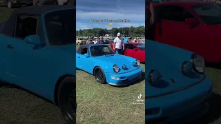 What a Cars and Coffee Looks Like in Connecticut 😳 #shorts