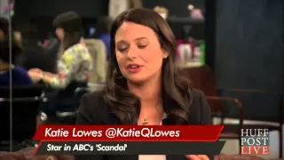 Katie Lowes Game for Sex Scene With Huck? | HPL