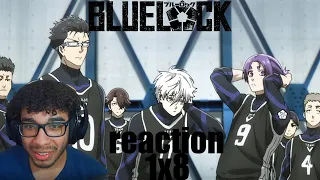 Bluelock 1x8 Reaction (The Formula for Goals)