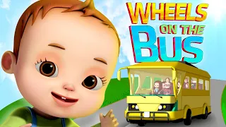 The Wheels On The Bus Song | Baby Ronnie Rhymes | Nursery Rhymes & Kids Songs