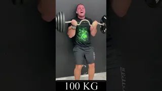 122 KG (!) Ermes Gasparini Training #shorts