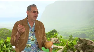 Jeff Goldblum's iconic laugh 25 years after Jurassic Park