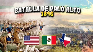 Batalla de Palo Alto | La primera batalla de la intervención estadounidense en México