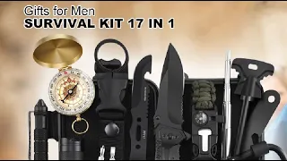 Verifygear Survival Kit, 17 in 1 Professional Survival Gear Tool, Pretty Much Every Kind Of Tool You