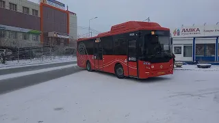 Автобус N104 "Кангалассы-Автовокзал" // Якутск (10.11.2023)