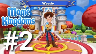 Disney Magic Kingdoms PART 2 Gameplay Walkthrough - iOS/Android