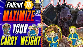 ⚠️You're Managing Your Carry Weight WRONG in Fallout 76⚠️