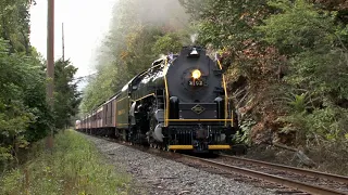 Reading & Northern 2102 blasts out of Port Clinton